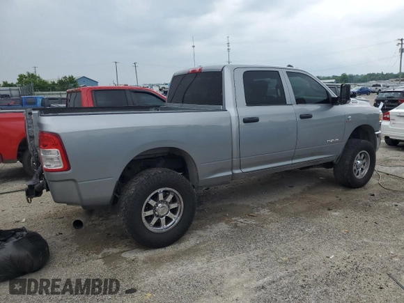 2021 Ram 2500 Tradesman with VIN 3C6UR5CL5MG655323, listed as a Copart auction lot 60058645 with 413,532 mi miles and Salvage title. Bid and sale history available at DreamBid. Image 3.