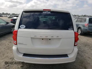 2013 Dodge Grand Caravan SE with VIN 2C4RDGBG3DR560962, listed as a Copart auction lot 53690225 with 124,796 mi miles and Salvage Title. Bid and sale history available at DreamBid. Image 6.