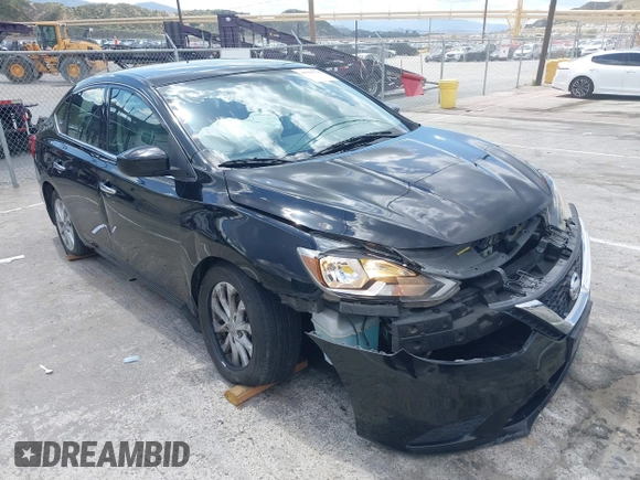 2018 Nissan Sentra SV with VIN 3N1AB7AP5JL663428, listed as a IAAI auction lot 41945721 with 111,084 mi miles. Bid and sale history available at carsss.com. Image 1.