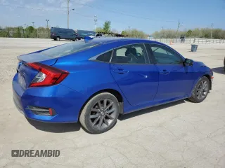 2019 Honda Civic EX z VIN 19XFC1F34KE017631, wystawiony jako Copart lot #53533485 z przebiegiem 55 931 mil mil oraz Szkoda całkowita • Salvage title. Historia ofert i sprzedaży dostępna na DreamBid. Obrazek 3.