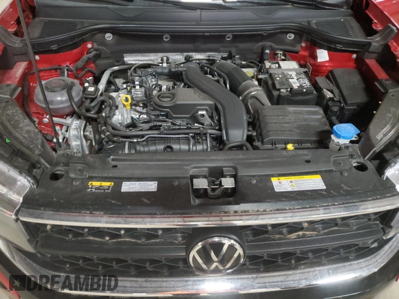 2024 Volkswagen Taos SE z VIN 3VVVX7B29RM087529, wystawiony jako Copart lot #50750745 z przebiegiem 6 936 mil mil oraz Szkoda całkowita • Salvage title. Historia ofert i sprzedaży dostępna na DreamBid. Obrazek 12.