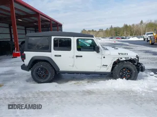 2022 Jeep Wrangler Unlimited Sport with VIN 1C4HJXDG2NW193577, listed as a IAAI auction lot 41634111 with 41,330 mi miles and . Bid and sale history available at DreamBid. Image 13.