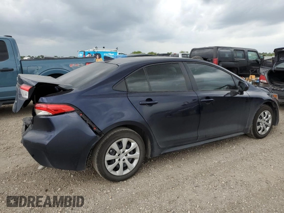 2024 Toyota Corolla LE с VIN 5YFB4MDE6RP163331, выставлен на аукционе Copart как лот 55592175 с пробегом 7 961 миль миль и Списание • Salvage title. История ставок и продаж доступна на DreamBid. Изображение 3.