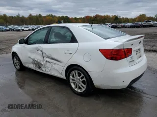 2012 Kia Forte EX with VIN KNAFU4A2XC5556844, listed as a Copart auction lot 75710734 with 108,189 mi miles and Salvage Title. Bid and sale history available at carsss.com. Image 2.