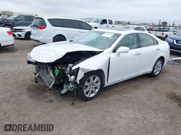2009 Lexus ES 350 with VIN JTHBJ46G892338439, listed as a IAAI auction lot 41880952 with 90,747 mi miles. Bid and sale history available at carsss.com. Image 18.