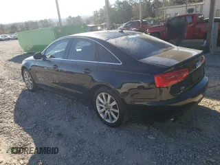 2015 Audi A6 2.0T Premium with VIN WAUFFAFCXFN028560, listed as a Copart auction lot 76921644 with 160,097 mi miles and Clean Title. Bid and sale history available at carsss.com. Image 2.
