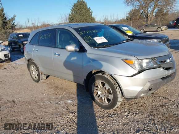 2008 Acura MDX Tech Pkg with VIN 2HNYD28388H517601, listed as a IAAI auction lot 41331658 with 172,246 mi miles. Bid and sale history available at carsss.com. Image 1.