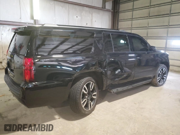 2019 Chevrolet Suburban Premier with VIN 1GNSKJKJ3KR150429, listed as a Copart auction lot 60276664 with 54,739 mi miles and Salvage Title. Bid and sale history available at DreamBid. Image 3.