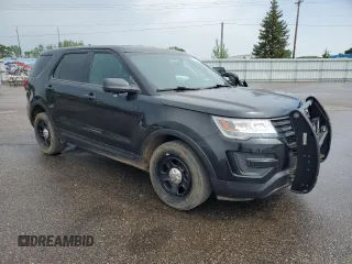 2017 Ford Police Interceptor Utility z VIN 1FM5K8AR1HGC86984, wystawiony jako Copart lot #54294055 z przebiegiem 152 577 mil mil oraz Szkoda całkowita • Salvage title. Historia ofert i sprzedaży dostępna na DreamBid. Obrazek 4.