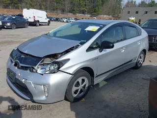 2012 Toyota Prius One with VIN JTDKN3DU5C5465132, listed as a IAAI auction lot 41919049 with 269,080 mi miles. Bid and sale history available at carsss.com. Image 2.