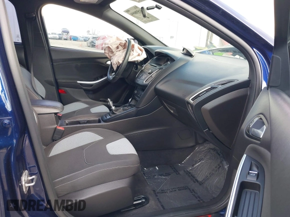 2017 Ford Focus ST with VIN 1FADP3L91HL343926, listed as a IAAI auction lot 41558099 with 62,670 mi miles and . Bid and sale history available at carsss.com. Image 5.