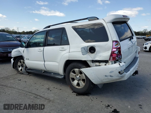 2005 Toyota 4Runner SR5 with VIN JTEBT14R950057489, listed as a Copart auction lot 52220245 with 287,061 mi miles and Salvage Title. Bid and sale history available at DreamBid. Image 2.