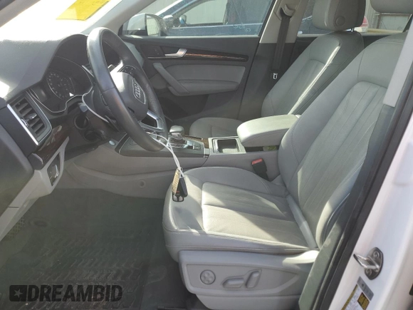 2019 Audi Q5 Premium with VIN WA1ANAFY5K2027737, listed as a Copart auction lot 49252385 with 96,692 mi miles and Salvage Title. Bid and sale history available at carsss.com. Image 7.