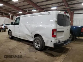 2019 Nissan NV Cargo S z VIN 1N6BF0KM6KN805981, wystawiony jako Copart lot #46591835 z przebiegiem 164 540 mil mil oraz Tytuł czysty. Historia ofert i sprzedaży dostępna na DreamBid. Obrazek 2.