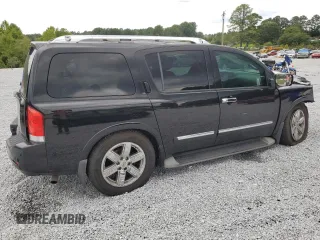 2012 Nissan Armada Platinum z VIN 5N1AA0NC4CN613049, wystawiony jako Copart lot #64414564 z przebiegiem 143 009 mil mil oraz Szkoda całkowita • Salvage title. Historia ofert i sprzedaży dostępna na DreamBid. Obrazek 3.