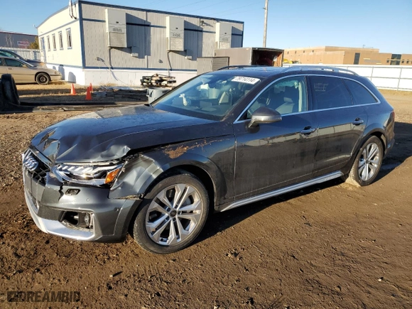 2023 Audi A4 allroad Prestige with VIN WA19AAF40PA074277, listed as a Copart auction lot 79714114 with 10,505 mi miles and Salvage Title. Bid and sale history available at carsss.com. Image 1.