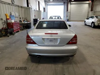 2002 Mercedes-Benz SLK-Class 2.3L Kompressor with VIN WDBKK49F42F262412, listed as a Copart auction lot 74314334 with 126,333 mi miles and Clean Title. Bid and sale history available at carsss.com. Image 6.