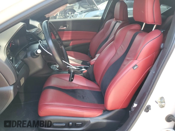 2020 Acura ILX Premium with VIN 19UDE2F87LA001741, listed as a Copart auction lot 55400885 with 58,344 mi miles and Salvage title. Bid and sale history available at DreamBid. Image 7.