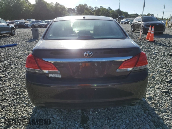 2011 Toyota Avalon with VIN 4T1BK3DB8BU407796, listed as a Copart auction lot 61911175 with 113,309 mi miles and Salvage title. Bid and sale history available at DreamBid. Image 6.