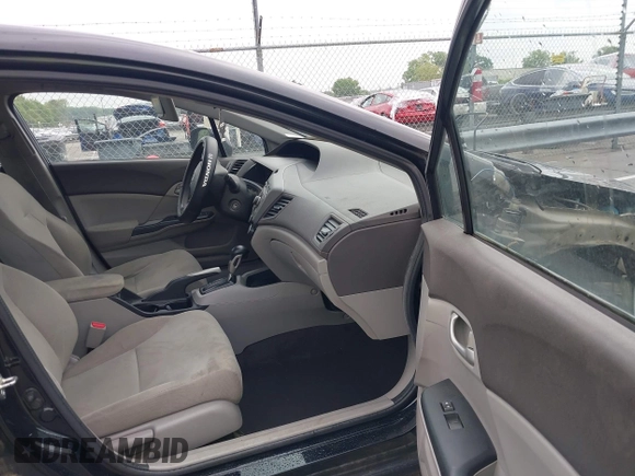 2012 Honda Civic LX with VIN 19XFB2F55CE107821, listed as a IAAI auction lot 42119926 with 172,942 mi miles and . Bid and sale history available at DreamBid. Image 5.