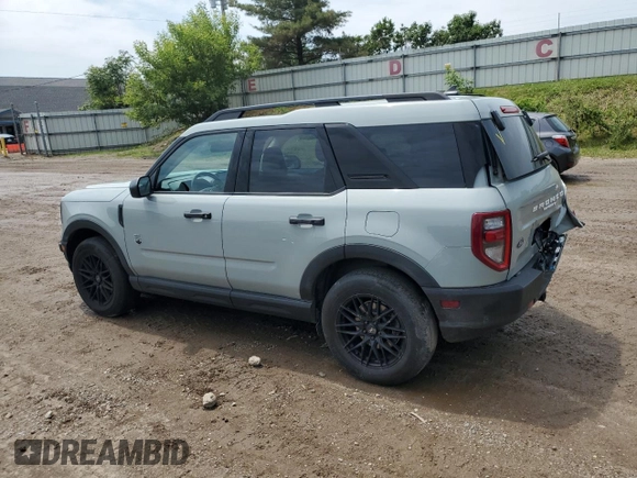 2021 Ford Bronco Sport Big Bend with VIN 3FMCR9B68MRA76222, listed as a Copart auction lot 59886425 with 41,311 mi miles and Clean title. Bid and sale history available at DreamBid. Image 2.