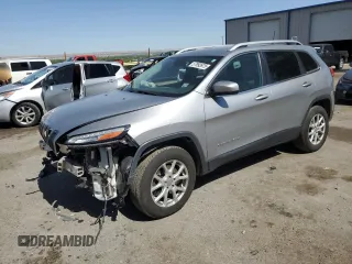 2016 Jeep Cherokee Latitude with VIN 1C4PJMCS9GW215870, listed as a Copart auction lot 57992675 with 212,594 mi miles and Salvage title. Bid and sale history available at DreamBid. Image 1.