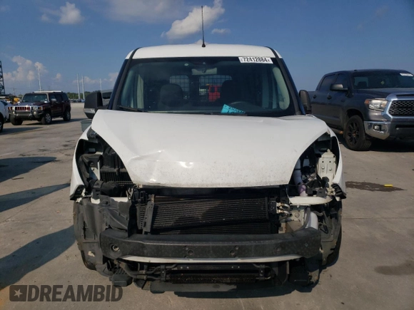 2018 Ram ProMaster City Cargo Tradesman with VIN ZFBERFAB1J6J34497, listed as a Copart auction lot 72412884 with 197,058 mi miles and Salvage Title. Bid and sale history available at DreamBid. Image 5.