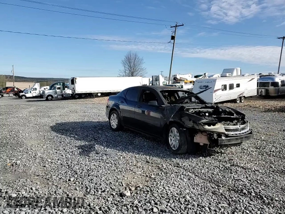 2012 Dodge Avenger SE with VIN 1C3CDZAB3CN168345, listed as a Copart auction lot 54385865 with Not Provided miles and Salvage Title. Bid and sale history available at DreamBid. Image 13.