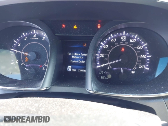 2018 Toyota Avalon XLE with VIN 4T1BK1EB8JU280176, listed as a IAAI auction lot 41632952 with 73,991 mi miles. Bid and sale history available at carsss.com. Image 7.