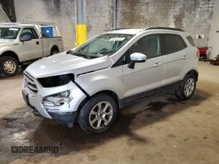 2021 Ford EcoSport SE with VIN MAJ6S3GL0MC402777, listed as a Copart auction lot 58030075 with 33,496 mi miles and Salvage title. Bid and sale history available at DreamBid. Image 1.