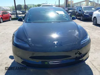 2025 Tesla Model 3 Long Range with VIN 5YJ3E1EA5SF919681, listed as a IAAI auction lot 41818042 with 2,173 mi miles and . Bid and sale history available at DreamBid. Image 13.