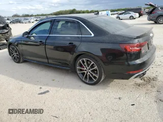 2019 Audi S4 Premium Plus with VIN WAUB4AF40KA034611, listed as a Copart auction lot 75869594 with 57,580 mi miles and Clean Title. Bid and sale history available at carsss.com. Image 2.