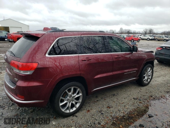 2016 Jeep Grand Cherokee Summit z VIN 1C4RJFJT1GC373718, wystawiony jako Copart lot #84995514 z przebiegiem 134 105 mil mil oraz Szkoda całkowita • Salvage title. Historia ofert i sprzedaży dostępna na DreamBid. Obrazek 3.
