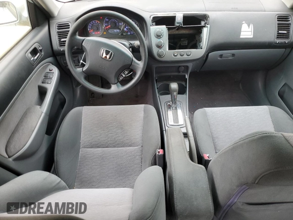 2004 Honda Civic with VIN JHMES96684S009117, listed as a Copart auction lot 53943165 with 96,383 mi miles and Clean Title. Bid and sale history available at DreamBid. Image 8.
