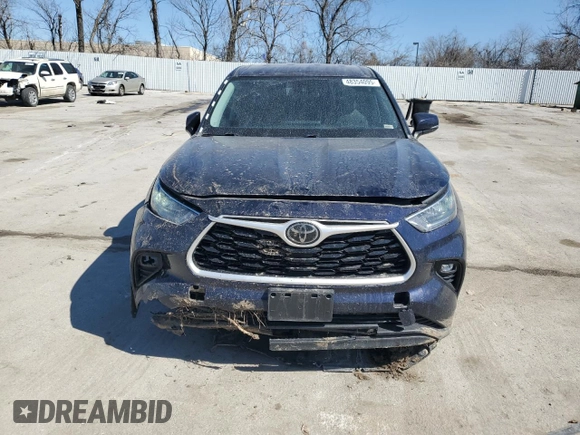 2020 Toyota Highlander LE with VIN 5TDBZRBH6LS009874, listed as a Copart auction lot 48354095 with 121,865 mi miles and Non repairable. Bid and sale history available at DreamBid. Image 5.