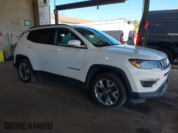 2020 Jeep Compass Limited с VIN 3C4NJDCB1LT123515, выставлен на аукционе IAAI как лот 42032057 с пробегом 88 520 миль миль и . История ставок и продаж доступна на DreamBid. Изображение 1.