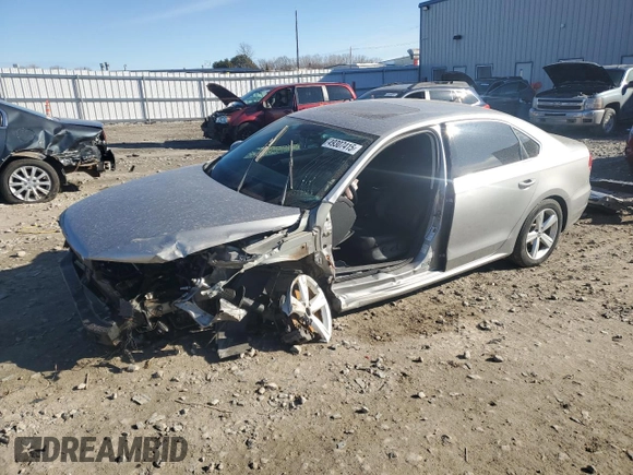2013 Volkswagen Passat SE with VIN 1VWBH7A37DC012554, listed as a Copart auction lot 49307415 with 139,163 mi miles and Non Repairable. Bid and sale history available at carsss.com. Image 1.