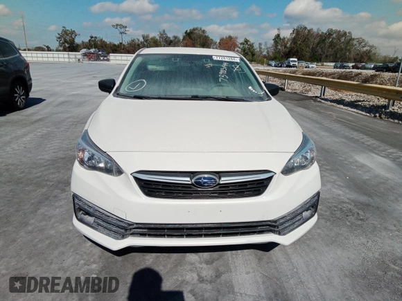 2020 Subaru Impreza with VIN 4S3GTAB64L3734205, listed as a Copart auction lot 60604805 with Not provided miles and Non repairable. Bid and sale history available at DreamBid. Image 5.