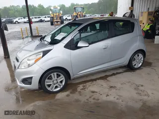 2013 Chevrolet Spark LS with VIN KL8CB6S93DC610607, listed as a IAAI auction lot 41965533 with 35,372 mi miles. Bid and sale history available at carsss.com. Image 2.