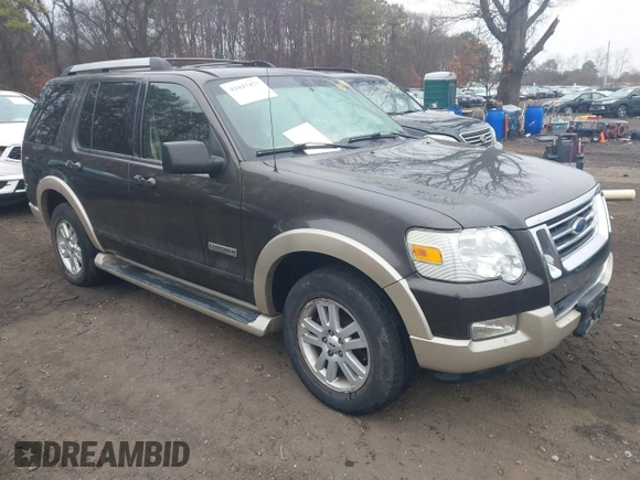 2006 Ford Explorer Eddie Bauer z VIN 1FMEU74816UA22444, wystawiony jako IAAI lot #41847473 z przebiegiem 201 308 mil mil oraz . Historia ofert i sprzedaży dostępna na DreamBid. Obrazek 1.