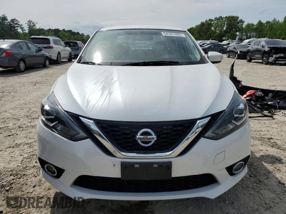 2017 Nissan Sentra SV with VIN 3N1AB7AP0HY322354, listed as a Copart auction lot 54161465 with 82,340 mi miles and Salvage Title. Bid and sale history available at DreamBid. Image 5.
