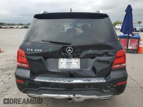 2015 Mercedes-Benz GLK 350 with VIN WDCGG5HB4FG361495, listed as a Copart auction lot 70581714 with 122,728 mi miles and Salvage Title. Bid and sale history available at DreamBid. Image 6.