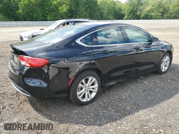 2015 Chrysler 200 Limited with VIN 1C3CCCAB9FN665680, listed as a Copart auction lot 56408475 with 77,677 mi miles and Clean Title. Bid and sale history available at DreamBid. Image 3.