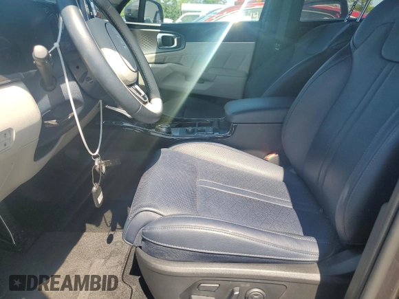 2023 Kia Sorento SX Prestige with VIN KNDRMDLH8P5210542, listed as a Copart auction lot 57473485 with 15,495 mi miles and Salvage title. Bid and sale history available at DreamBid. Image 7.
