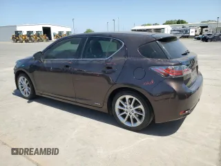 2011 Lexus CT 200h with VIN JTHKD5BH5B2046281, listed as a Copart auction lot 54407425 with 191,093 mi miles and Salvage Title. Bid and sale history available at DreamBid. Image 2.