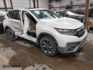 2022 Honda CR-V EX with VIN 5J6RW2H50NL003773, listed as a IAAI auction lot 41615243 with 43,818 mi miles. Bid and sale history available at carsss.com. Image 1.