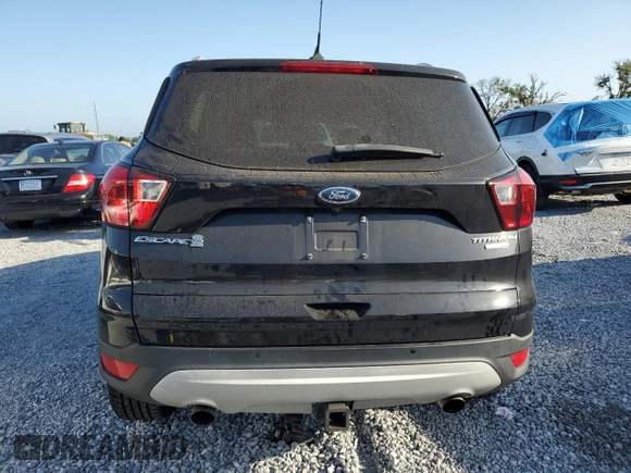 2019 Ford Escape Titanium with VIN 1FMCU9J90KUA75324, listed as a Copart auction lot 51296705 with 45,964 mi miles and Salvage Title. Bid and sale history available at carsss.com. Image 6.