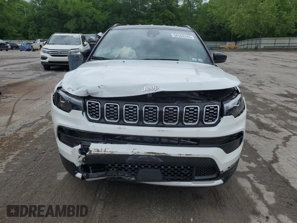 2024 Jeep Compass Limited with VIN 3C4NJDCN7RT166260, listed as a Copart auction lot 58562245 with 1,836 mi miles and Salvage title. Bid and sale history available at DreamBid. Image 5.