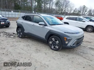 2024 Hyundai Kona SEL with VIN KM8HC3AB8RU054613, listed as a IAAI auction lot 41694657 with 10,568 mi miles. Bid and sale history available at carsss.com. Image 1.
