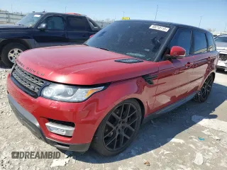 2015 Land Rover Range Rover Sport HSE with VIN SALWR2VF6FA539727, listed as a Copart auction lot 48218115 with 144,167 mi miles and Clean Title. Bid and sale history available at carsss.com. Image 1.